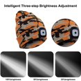thumbnail image 2 of Gorro de montañismo con luz LED, 2 uds., gorro de punto con iluminación para correr, ciclismo y escalada, 2 of 5