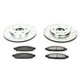 thumbnail image 3 of PowerStop Front Z23 Evolution Sport Carbon-Fiber Ceramic Brake Pad and Drilled & Slotted Rotor Kit Fits: CHRYSLER Select Models K3009, 3 of 10
