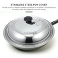 thumbnail image 3 of Yuangui Cover Cooking Potlid Stainless Steel Replacement Round Splatter Dome Steak Microwave Lids Saucepan Basting Cookware Pan, 3 of 11