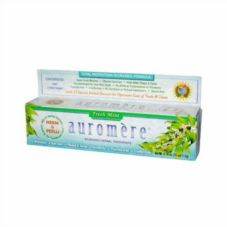 AUROMERE, HERBAL TPSTE,FRESH MINT 4.16 OZ