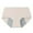 Light Pink, variant on KHONTS Women's Period Underwear Soft Comfy Mid Waist Triangle Pants Breathable Solid Color Underpants Light Pink XL