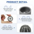thumbnail image 3 of Uxcell 2 Inch (50mm) Fish Cover Permeable Cap, 8Pcs Aquarium Guard, Gray, 3 of 6