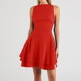 thumbnail image 4 of Women's Sexy Backless Satin Maxi Dress V-Neck Spaghetti Strap Graduation Evening Gown, 4 of 6