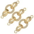 thumbnail image 4 of 3pcs Necklace Clasp Hook Craft Bracelet Jewelry Making Pendant Connectors, 4 of 9