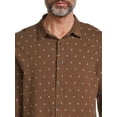 thumbnail image 6 of George Men’s Knit Button Down Shirt with Long Sleeves, Sizes S-3XL, 6 of 6
