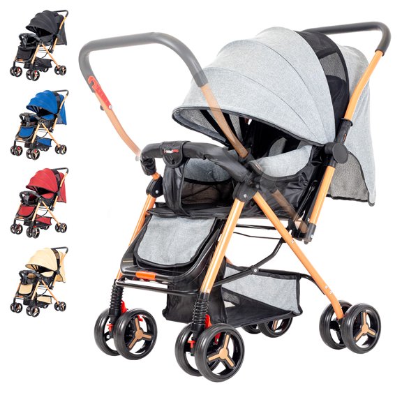 Carriola Bebe Plegable De Paseo Infantil Compacta Reclinable