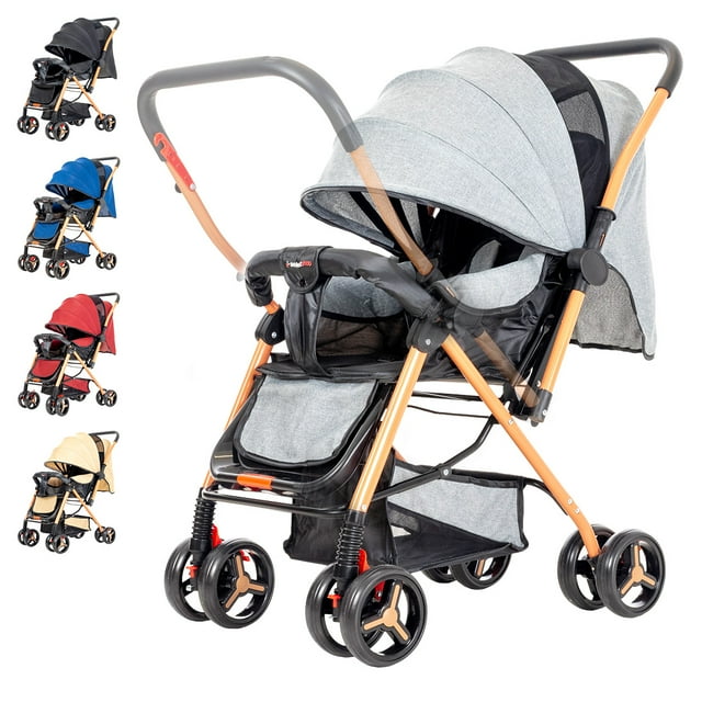 Carriola Bebe Plegable De Paseo Infantil Compacta Reclinable
