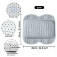thumbnail image 5 of Bathroom Tub Pillow with Suction Cup for Comfortable Soaking Bath Pillow for Neck and Head Support Non- Design High Resilience Bath Accessory for Hotels and Home, 5 of 5