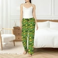 thumbnail image 4 of Fotbe traditional Irish colours Women's Pajama Pants,Sleepwear Pants,Pj Bottoms Drawstring And Pockets-Small, 4 of 6