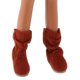 thumbnail image 5 of Camisa Blanca Pantalones De Beige Botas De Nieve Marrones Baoblaze Ropa De La Muñeca, 5 of 8