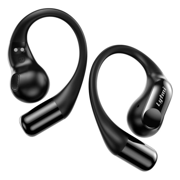 Lytmi CozyFit G1 Open Earbuds with Active Noise Reduction, 4 Mics for Clear Call, 5g Lightweight, Ultra-Comfort, Snug Fit, Deep Bass, 30H Play, Water Resistant