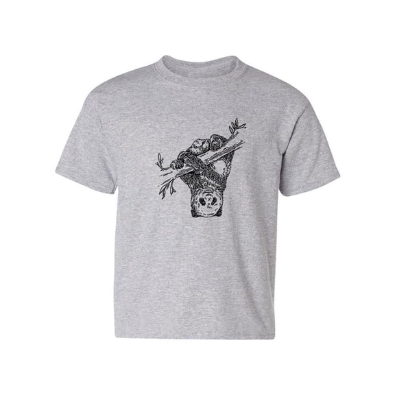 Upside Down Panda T-Shirt Juniors -Image by Shutterstock,  x-Large