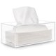 thumbnail image 1 of Facial Tissue Dispenser Box Cover Holder Clear Acrylic Rectangle Napkin Organizer For Bathroom, Kitchen And Office Room$square Paper Facial Tissue Box, 1 of 3