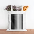 thumbnail image 5 of Lightweight Thin Tote Bags, Black Stripes Canvas Tote Bag, Small Reusable Grocery Bags for Daily Use, 5 of 9