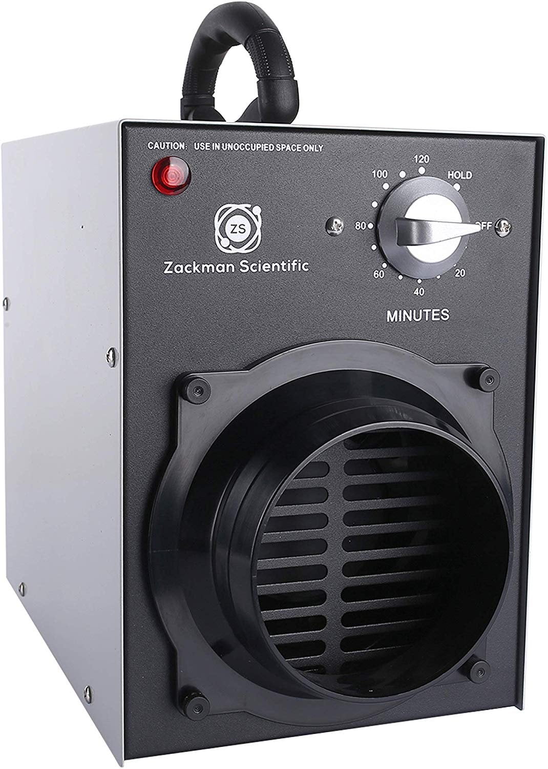 Zackman Scientific Odor Removal Ozone Generator with Air Duct Connector