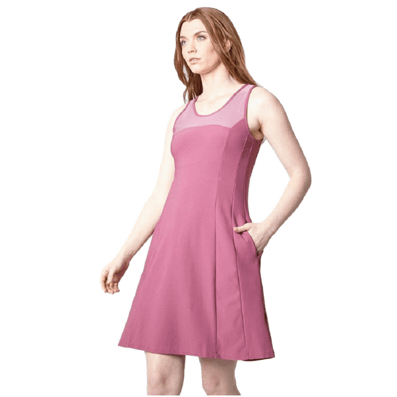 Mondetta Women's Active Dress, Grape Nectar, XL