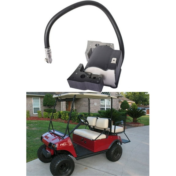 LABLT Golf Cart Ignition Coil with Ignitor Replacement for 1997 - Up Club Car DS & Precedent 101909201