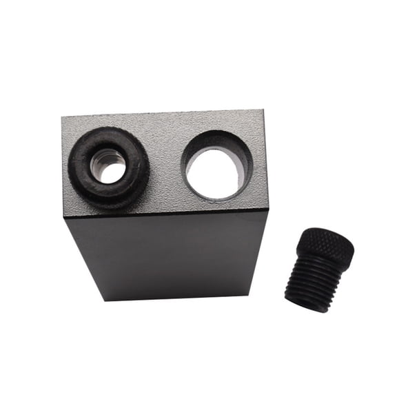 ULTNICE 28Pcs Guide Puncher Set in Grey Aluminum Alloy for Accurate Pocket Hole Drilling Use