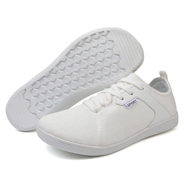 Zapatillas de deporte de malla transpirables unisex Zapatillas de deporte antideslizantes con punta ancha Zapatos deportivos al aire libre