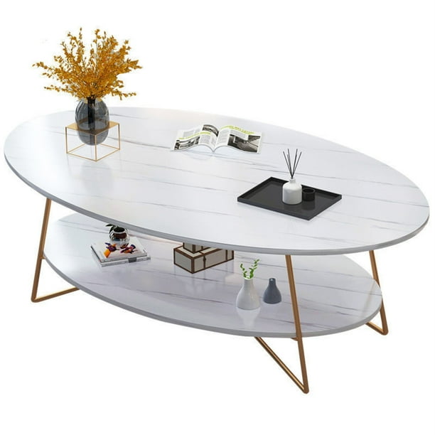 ViscoLogic Walker MidCentury Coffee Table, Center Table For Living