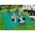 thumbnail image 2 of BalajeesUSA RV Awning mats 6'x9' Green, Recycled Outdoor Plastic Patio Rugs Clearance Waterproof, RV Camper Rug Large, Large Plastic Rug for Outside 7216, 2 of 5