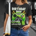thumbnail image 4 of 8Th Birthday Boy Level 8 Unlocked Video Game Eight Years Old Unisex TShirt, 4 of 6