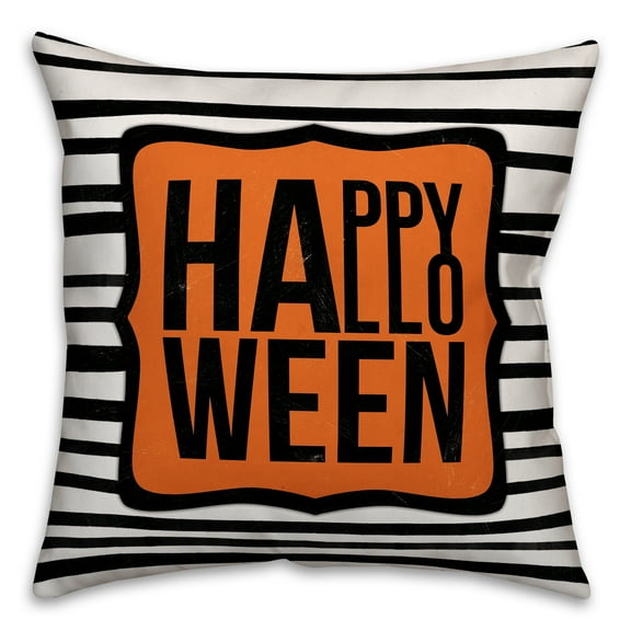 Creative Products Happy Halloween 18x18 Indoor / Outdoor Pillow