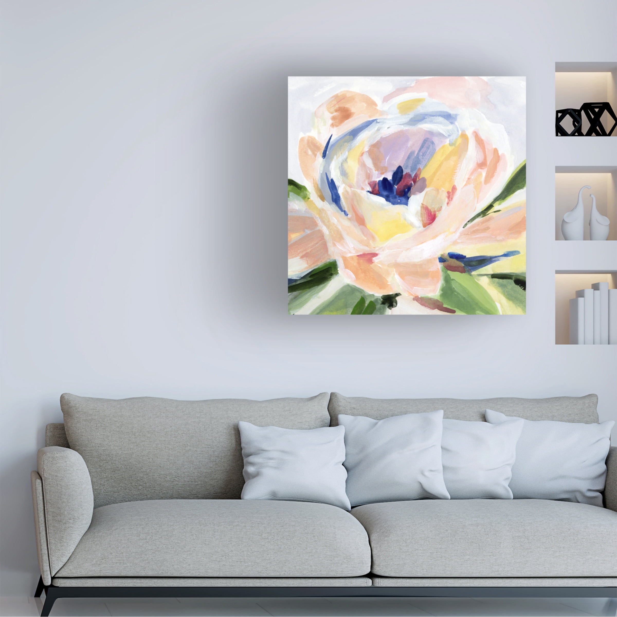 Annie Warren 'Spring Forth II' Canvas Art