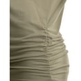 thumbnail image 5 of Womens Short Sleeve Dolman Drape Loose Fit Tunic Top(Plus Size Available), 5 of 5