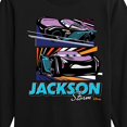 thumbnail image 3 of Cars - Under The Lights Jackson Storm - Toddler & Youth Long Sleeve Graphic T-Shirt, 3 of 5