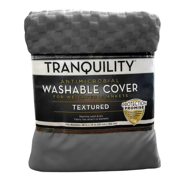 Washable Cover for Weighted Blanket Gray - Tranquility - Walmart.com