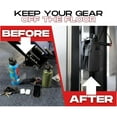 thumbnail image 6 of Magnetic Gym Bag - Bottle with Magnetic Attachment, Use ﻿﻿aquaguard Zippers & Neodymium Magnets, Securely to Any Metal Surface, Holds up to 15 Lbs, 6 of 7
