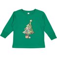 thumbnail image 3 of Inktastic Christmas Tree Boys or Girls Long Sleeve Toddler T-Shirt, 3 of 5