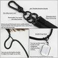 thumbnail image 4 of Phone Lanyard Phone Strap Wrist Lanyard Universal Adjustable Detachable Nylon Crossbody Cell Phone Lanyard Neck Strap with Hook Wrist Strap with 2 Phone Patch for All Smartphones, 4 of 7