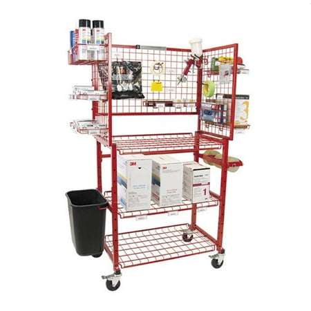 

Mobile Painters Materials Prep Supply Cart