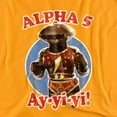 thumbnail image 2 of Power Rangers Alpha 5 Mens Short Sleeve Shirt (Gold, ), 2 of 7