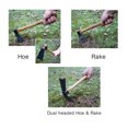 thumbnail image 5 of Herramienta de Jardinería Multiusos: Azadón de Hierro con Mango de Madera para Labranza, Deshierbe y Cultivo de Flores y Verduras, Ideal para Uso en Exteriores y Huertos., 5 of 5
