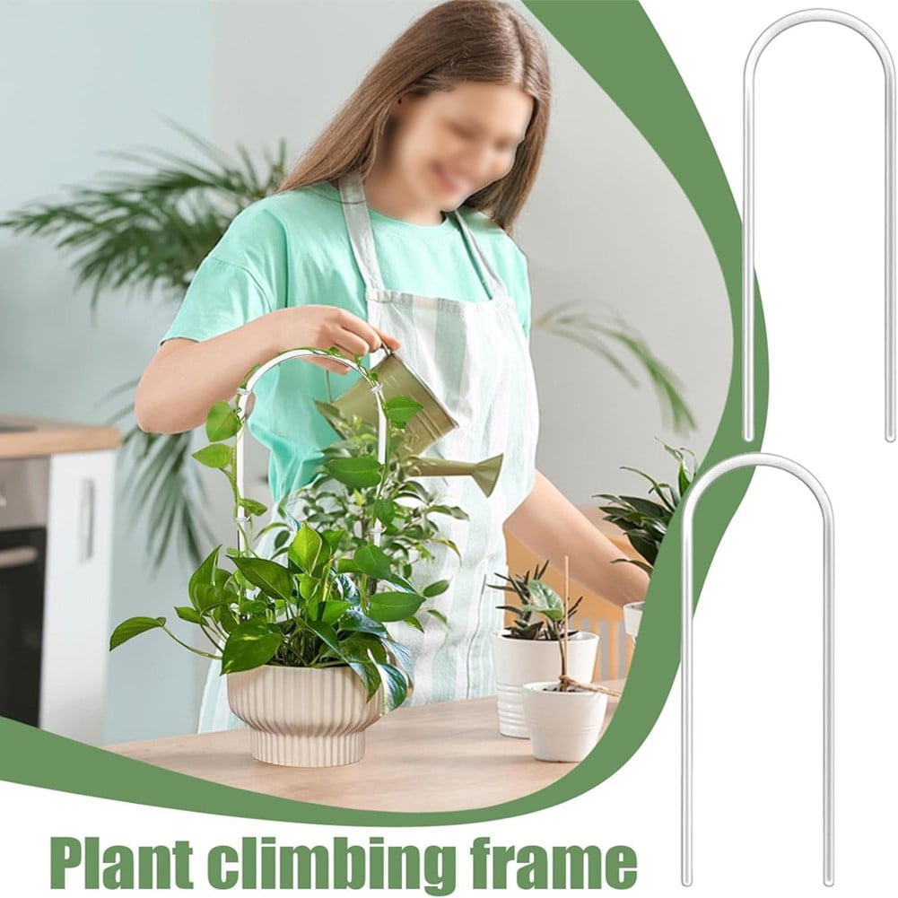 Ana Elegant Design Plant Support Trellis Set of 2 with Installation StrapsHome Decor