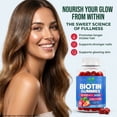 thumbnail image 6 of Biotin 10,000 mcg Gummies for Women & Men - Maximum Strength - 100 Count, 6 of 9