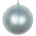 thumbnail image 1 of Vickerman MT194632D 4.75 in. Baby Blue Candy Curtain Ornament - 4 per Bag, 1 of 3
