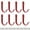 Red, variant on 20PCS Heavy Duty Metal Coat Hooks for Wall, Single Prong Hanging Hooks with 40 Screws for Towels, Backpacks, Hats & Dog Leashes(Gray)