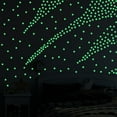 thumbnail image 6 of 100 Pcs Pink Glow in The Dark Luminous Stars Fluorescent Noctilucent Plastic Wall Stickers Murals Decals for Home Art Decor Ceiling Wall Decorate Kids Babys Bedroom Room Decorations, 6 of 7