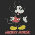 thumbnail image 2 of Toddler's Mickey & Friends Distressed Mickey Logo Graphic Tee Black 3T, 2 of 3