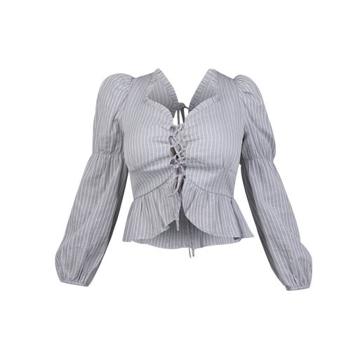 984-30 Blusa azul/blanco Cklass 984-30