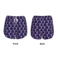 thumbnail image 3 of Rateoe Cell Tower Printed 2 in 1 Women's Workout Shorts for Athletic Gym Running Shorts with Phone Pockets-Small, 3 of 7
