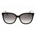 thumbnail image 2 of Kate Spade KS BRITTON/G/S Plastic Womens Square Polarized Sunglasses Black 55mm Adult, 2 of 2