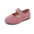 thumbnail image 4 of FRSASU Girl's Dress Shoes Toddler Flower Girl Mary Jane Shoes Soft Sole Slip On Ballet Flat for School Wedding Party Pink, 4 of 9