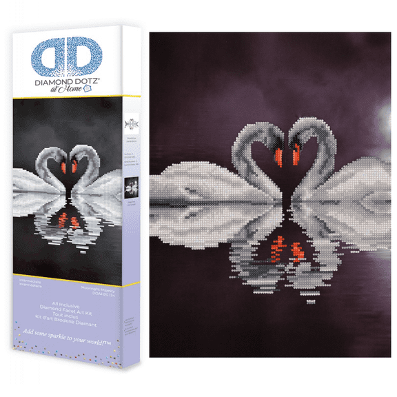 DIAMOND DOTZ® Moonlight Majesty Diamond Painting Kit - 20" x 16"