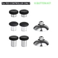 thumbnail image 1 of Replacement Bullet Buttons & Controller Thumbsticks Repair Kit Compatible with PlayStation PS4/PS5 Controller - Metal Adjustable Repair Kit, 1 of 7