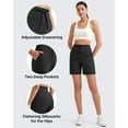 thumbnail image 2 of G4Free Women's Athletic Running Shorts High Waisted Bermuda Summer Casual Shorts for Golf Yoga with Pockets, 2 of 6